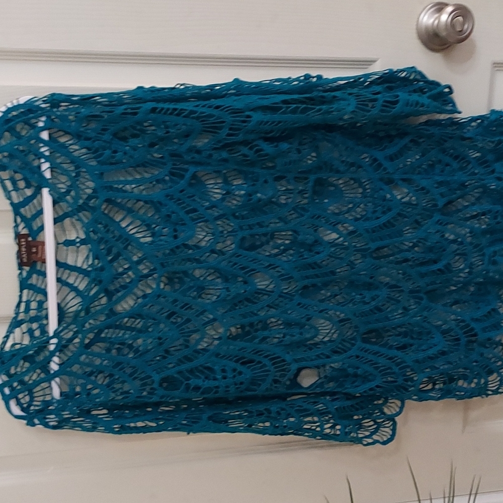 Crochet topper